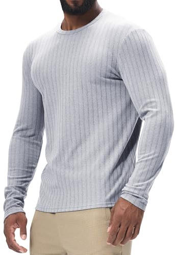 Danfiki Maglia Uomo Invernale Termica Maglione Maglioni Pullover Slim Fit