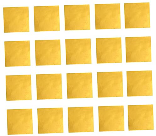 TEHAUX 150stücke Goldfolienpapier Pro Beutel Kreativer Aufkleber Für Kunsthandwerk Rahmen Wände Und Decken Goldfolien-imitat Glitzerfolien-Aufkleber