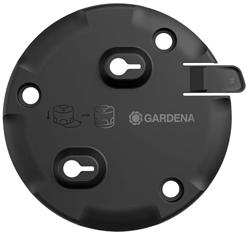 Gardena AquaPrecise monteringsplatta, för AquaPrecise bevattningssystem ovan jord, enkel installation, stabil infästning, hållbart bevattningstillbehör med spikar (16022-20)