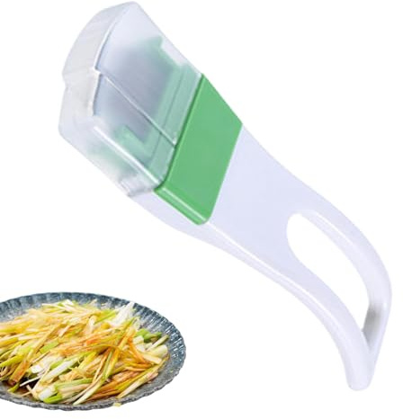 Tuxxjzm Taglierina per cipolla,Trituratore per cipollina - Tritatutto per scalogno a mano - Utensili da cucina pratici, posate per fette, strumento per schiacciare cipolla per