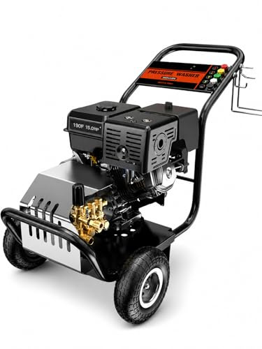 Hidrolimpiadora a Gasolina Powertec pro 18G36-15A | Potencia Comercial, Rendimiento Profesional
