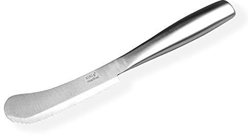 chg c| h|g Coltello da Colazione in Acciaio Inox, Circa Lunghezza, Argento, ca. 23,0 cm Lang