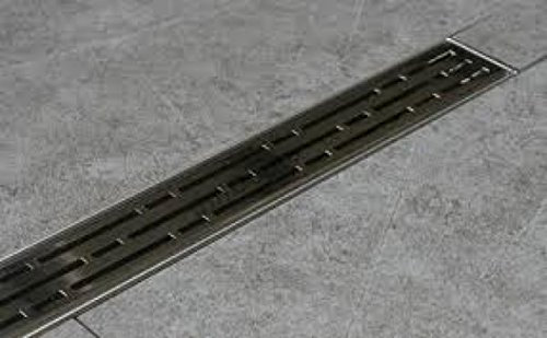 Designrost TECEdrainline basic für gerade Duschrinnen, 6010, 1000mm, Ausführung: gebürstet