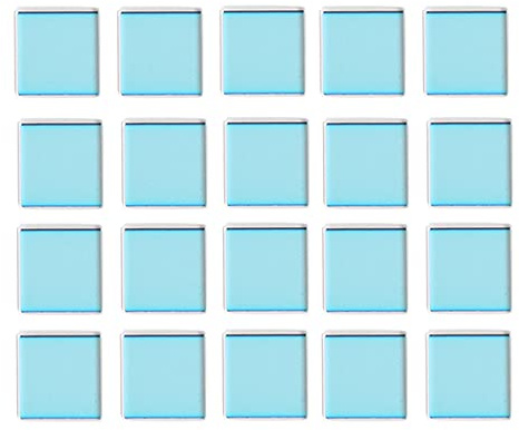 Gzikai 20pcs/1 Lot 8mm×8mm×0.55mm 650nm IR-Cut Blocking Filter Square Optical Multi-Coating Color Low-Pass IR Filters for Camera Sensor