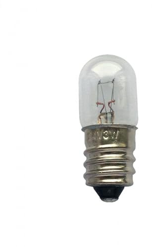 Schiefer My Green Lighting 24v 3w Pygmy Light Bulb (E12 12mm Thread, 34 x 12mm, NOT E14/SES, NOT Mains 240v)