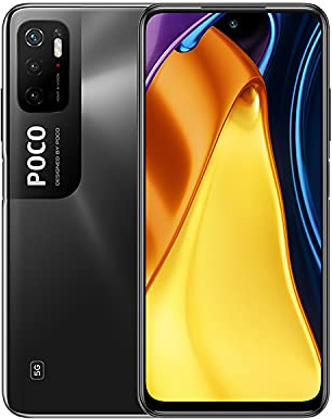 Poco M3 Pro Smartphone Dual 5G - RAM 4GB ROM 64GB MediaTek Dimensity 700, 6,5 90 Hz FHD+ DotDisplay-Bildschirm, Akku 5000 mAh (typ), 48 MP AI Dreifachkamera (Globalversion) Schwarz