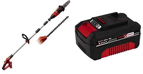 Einhell Herramienta multifunción inalámbrica GE-HC 18 Li T Kit Power X-Change + batería 18V 4.0Ah Power X-Change - Sin autodescarga