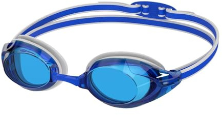 Speedo Unisex vuxen Vanquisher 3.0 simglasögon, blå/kobolt, en storlek