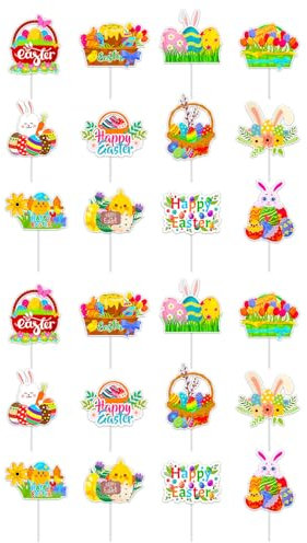 12/24 piezas para decoración de tartas, decoración de magdalenas, adorno para decoración de tartas de cumpleaños y bodas