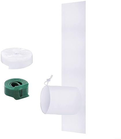 Bulevisiter Corredo portatile regolabile della guarnizione della finestra del condizionatore d'aria con hardware di montaggio, persiana della finestra del condizionatore d'aria con sistema di chiusura