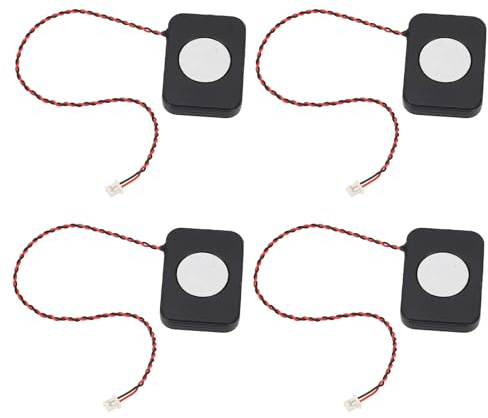 Jiawu Mini-Lautsprecher, 2 W, 8 Ohm, 0 Bis 20 kHz, Vollfrequenz-Hohlraumlautsprecher, Mikro-Lautsprecher für Werbemaschinen, Laptops, Videotelefone mit JST PH2,5 Mm 2-Pin-Anschluss für