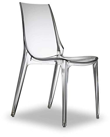 SalesFever Vanity - Sedia Design Trasparente