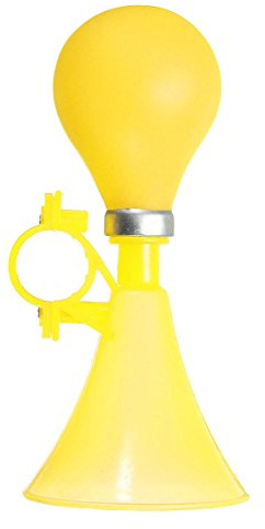 Alamor Squeeze Hupen Horn Sirene Glocke Zyklus Hooter für Kinder Kinder Fahrrad Fahrrad 4colour - Gelb
