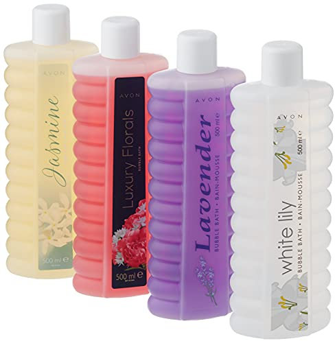 4 x Avon Bubble Bath 500ml Various SCENTS