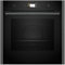NEFF N90 B64CS71G0B Slide and Hide Single Oven with Pyrolytic Self Cleaning, CircoTherm, 4.1 Full Touch Display, Soft Open and Close, Integrated, 60 x 60cm