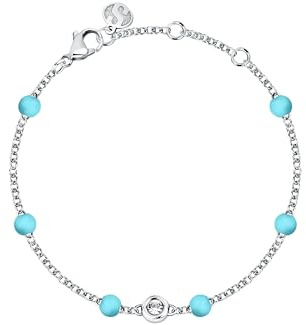 Morellato Bracciale Donna Capsule Collection in Acciaio, Silicone, Cristalli, Collezione SUPERGA