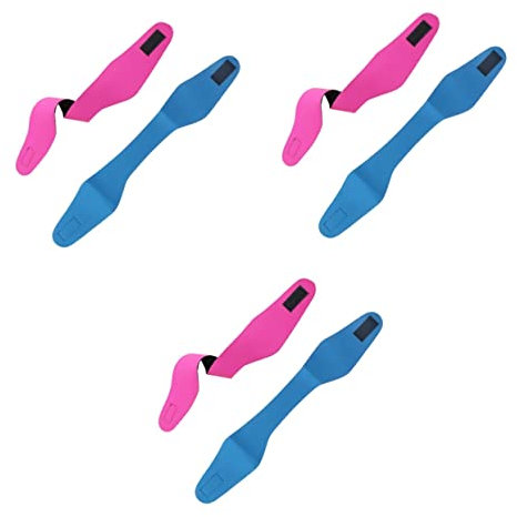 Sosoport 6pcs Ears Protection Band Swimming Headband Diving Ear Band Sweatproof Antiskid Headband Rosy