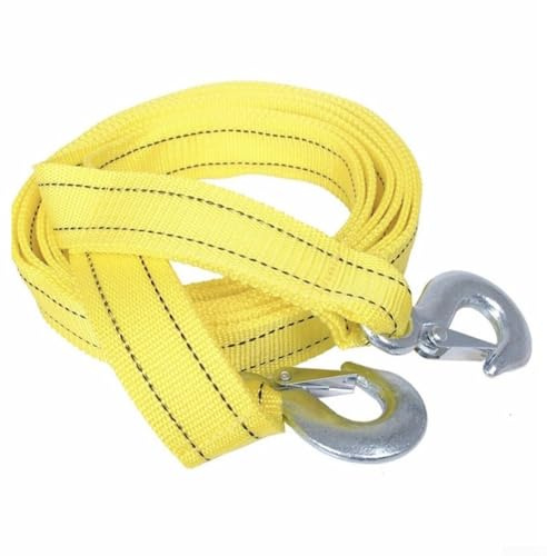 Corda di traino per auto, robusta e affidabile, con una capacità di 3 tonnellate, ideale per soccorsi e recuperi su strada