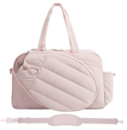 Genérico Bolsa De Raquetas De Tenis | Bolsa Deportiva de Tipo Duffle con Compartimento para Zapatos | Ligera para Palas De Pádel Y Viajes De Fin De Semana A Canchas