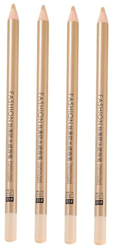 Alipis 4 pièces Stylo Correcteur Maquillage Crayons Concealer Anti-imperfections Taches et Ombres Facile à Appliquer Portable