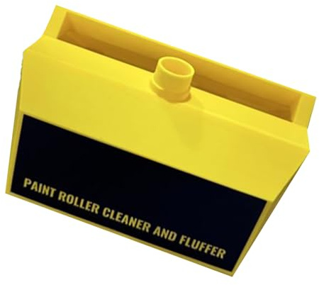 Limpiador de rodillos de pintura, herramienta de limpieza para secadora, lavadora con mango ergonómico, reutilizable, eficiente para rodillos de 9 pulgadas, reutilizable y eficiente
