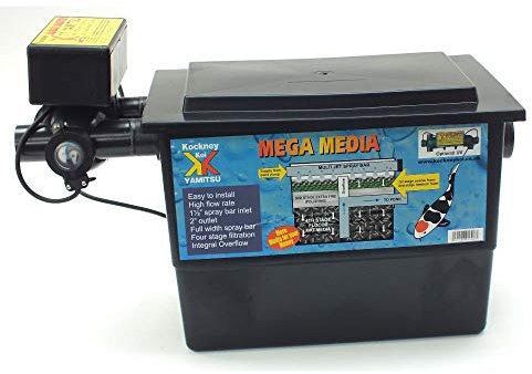 Kockney Koi Yamitsu Mega Filter With 11 Watt UV Black Box Pond Filter