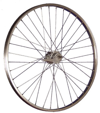 26 Zoll Hinterrad Aluminiumfelge Shimano Nexus Inter-3 RBN Rücktritt - Silber