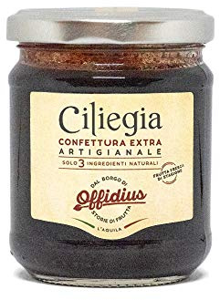 Offidius - Mermelada EXTRA de Cilirgia - 2x220 gr - Made in Italy