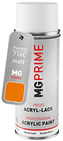MG PRIME Pantone 716C Orange Spraydose 400 ml matt schnelltrocknend