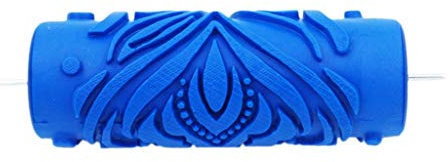 5 DIY geprägte Maler Rouleau structuré Rouleau de peintre avec motif, motif Voltage Bar # 16