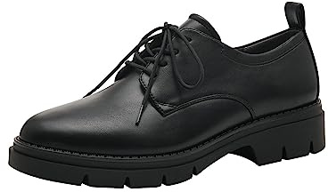 Tamaris Damen Schnürer Vegan schwarz 37
