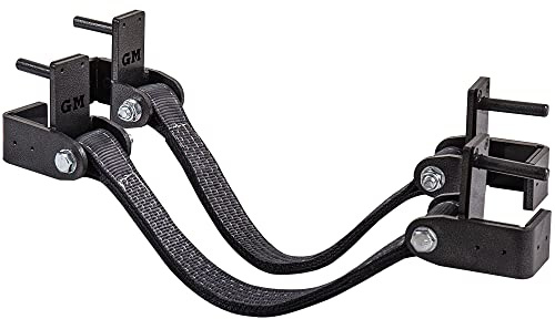 GYM MASTER GM3 Power Rack Safety Straps with UHMW liners