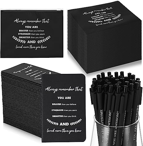 Seajan 150 Pcs Inspirational Gifts Bulk, Black, Inspirational