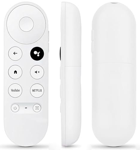 Ny röstfjärrkontroll för Google Chromecast 4k Snow TV, G9N9N ersättningsfjärrkontroll för Google TV, GA01920-US, GA01409-US, GA01923-US, GA01919-US