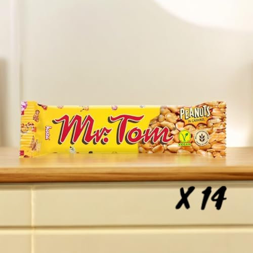 Mr.Tom Peanuts in Caramel Bar - 14 Bar x 40g