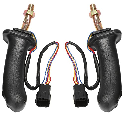 Diheohg 2 pezzi L+R 3 tasti escavatore Joystick Assy Ospite per Doosan DX150 215 225 300 370-9C
