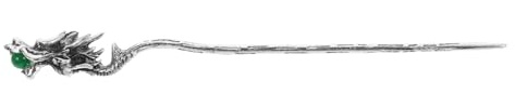 AUTSUPPL Bacchette per Chioma Vintage in Lega di Zinco Argento Design Tradizionale Cinese, Accessori Resistenti per Chignon Elegante in Occasioni di Feste e Performance Sul Palco