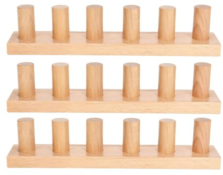 Strickwebstühle für Anfänger – Holzgarn-Set, einfaches Bastelwerkzeug zum Erlernen des Webens, Anfänger-Strickset für Hobby-Projekte, Nähdecke, Kissen, Schal, handgefertigte Heimkreation