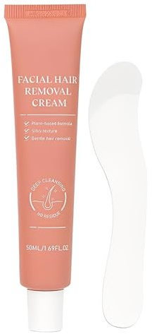 Crema Depilatoria Para El Facial 50ml Productos De Depilación Hidratantes | Crema Depilatoria Para El Del Para Mujeres, Niñas, Novia, Esposa, Hermana Y La Familia
