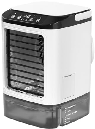 KESOTO Portable Air Conditioner USB Personal Desk Fan with 3 Speeds