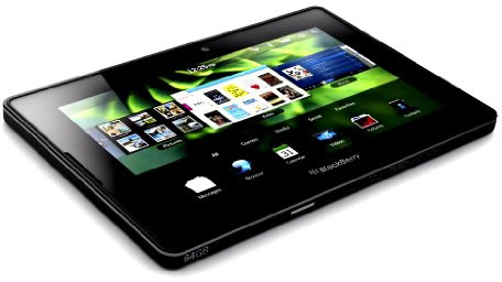 BlackBerry PlayBook - Tablet - 64 GB - 7 TFT (1024 x 600) - rear camera + front camera - Wi-Fi, Bluetooth GRADE A REFURBISHED