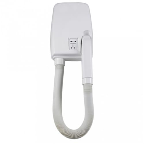 García de Pou 160.68 Secador de Cabello de pared 800 W, AC 220 V, Blanco