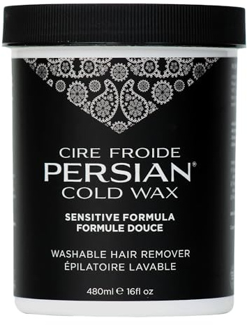 All-Natural Sugar Wax for Body Hair Removal - Persian Cold Wax 16 fl oz (480 ml)