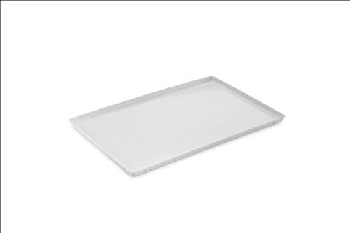 thermohauser Vassoio da portata in melamina, bianco, 42,0 x 28,0 cm