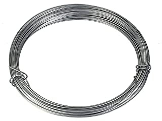 MASIDEF 3603011 Edelstahldraht Durchmesser 1,00 mm - 7 m, 1 mm x 7 Meter