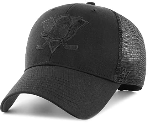 '47 Brand Adjustable Cap - Branson Anaheim Ducks schwarz