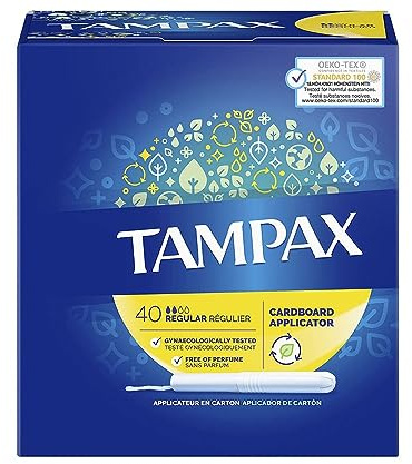 TAMPAX Regular Tampón 40 U