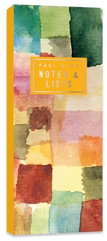 Robert Frederick Notizblock und Listen-Set mit Bleistift, Paul Klee Design