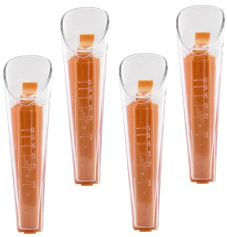 NAMOARLY 4sets Graduated Yeast Weighing Cup Measure Cup Scale Sterile Measuring for Baking Pastry