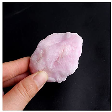 Cristal natural áspero 1 pieza 50-150 g Cristales naturales Rosa Azul Hemimorfita Piedras de roca Color claro Decoración de cuarzo Investigación científica Enseñanza Hermosa piedra de cristal natural